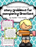 Comparing Fractions with Story Problems