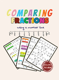 Comparing Fractions 100th day of school activities 4th gra