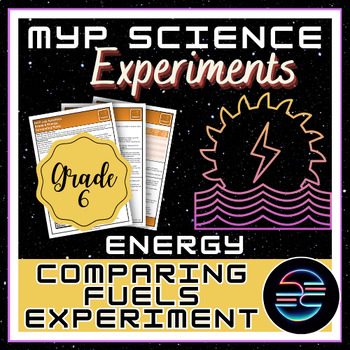 Preview of Comparing Fuels Experiment - Energy - Grade 6 MYP Science
