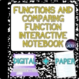 Comparing Functions Digital Interactive Notebook