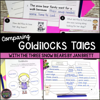 Preview of Goldilocks & The Three Snow Bears - Compare and Contrast Fairy Tales