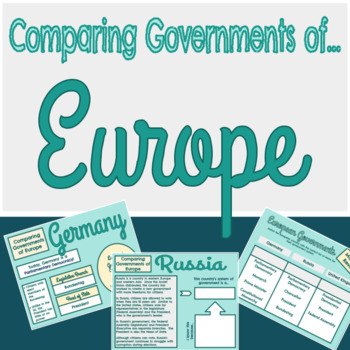 Preview of Comparing Governments of Europe (UK, Germany, and Russia)