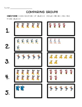 mickey mouse jobs worksheets teaching resources tpt
