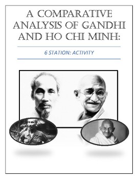 Preview of Comparing Ideologies of Gandhi and Ho Chi Minh: Large Station Activity