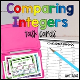 Comparing Integers Task Cards