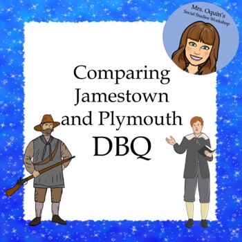 Preview of Comparing Jamestown and Plymouth DBQ - Printable and Google Ready!