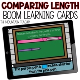 Comparing Length Measurement Activity | BOOM Cards