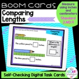 Comparing Lengths Measurement BOOM™ Cards | 2.MD.4