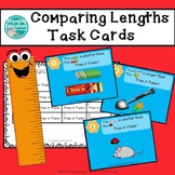 Comparing Lengths Using Longer Than or Shorter Than Task Cards