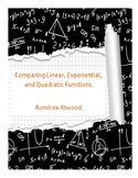 Comparing Linear, Exponential, and Quadratic Functions