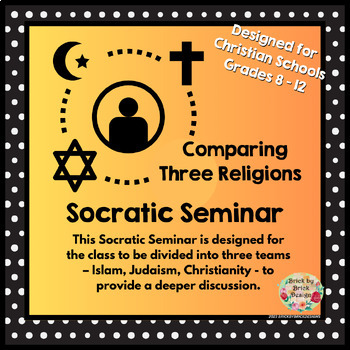 Preview of Comparing Major Religions Socratic Seminar