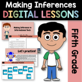 Comparing Making Inferences Reading 5th Grade Google Slide