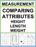 Comparing Measurable Attributes of Objects | Height, Lengt