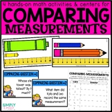 Comparing Measurement Lengths Math Centers | 2nd Grade | 2.MD.4
