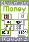 Comparing Money Values Card Games & Centers War, Memory, S