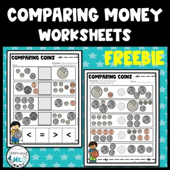 Comparing Money Worksheets by Learning4Miles Teachers Pay Teachers