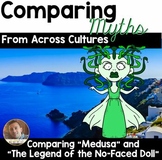 Comparing Myths & Legends Writing - Greek Myth Medusa & Ir