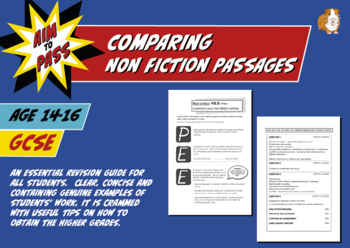 Preview of Comparing Non Fiction Passages For GCSE English (14-16 years)