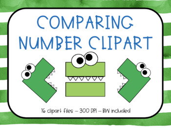Preview of Comparing Number Clipart