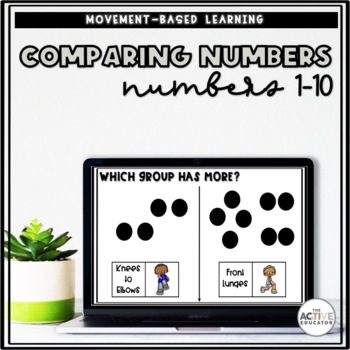 Preview of Comparing Numbers 1-10 Activities | Distance Learning