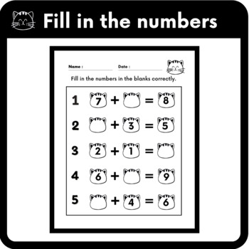 Comparing Numbers 1-10 & Match Printables By Teaching Math Lovin