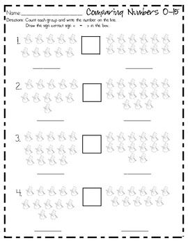 Numbers 10-15 Worksheet Teaching Resources | TPT