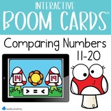 Comparing Numbers: 11- 20 (MAY) BOOM CARDS