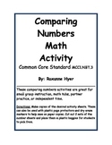 Comparing Numbers Activity
