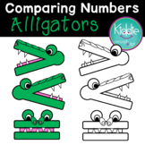 Comparing Numbers Alligator Clip Art - Greater Than, Less 
