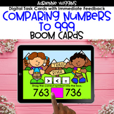 Comparing Numbers - BOOM Cards - Distance Learning