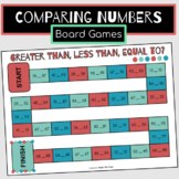 Comparing Numbers Board Game: Greater than, Less than, Equal to