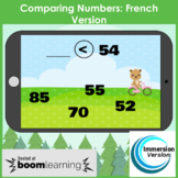 Comparing Numbers Boom Deck (French Version)