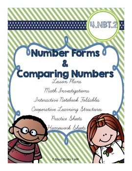 Preview of Number Forms & Comparing Numbers CCS 4.NBT.2