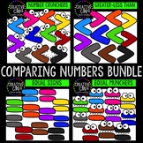 Comparing Numbers Clipart Bundle {Creative Clips Clipart}