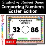 Comparing Numbers Find the Bunny Easter Powerpoint Game