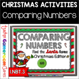 Comparing Numbers Christmas Powerpoint Game