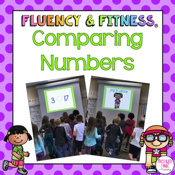 Preview of Comparing Numbers Fluency & Fitness® Brain Breaks