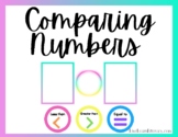 Comparing Numbers Free Handout with Number line 0-10