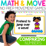 Comparing Numbers Game | Greater Than Less Than Worksheets