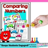 Comparing Numbers Game: Math Game for 4th Grade (possibly 