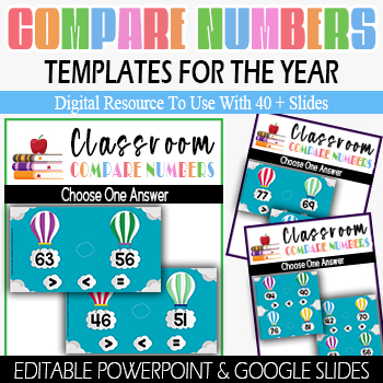 Preview of Comparing Numbers | Google Slides | PowerPoint