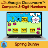 Comparing Numbers Greater Than Less Than Spring Bunnies