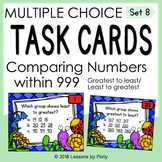 Task Cards | Comparing Numbers | Greatest to Least | Least
