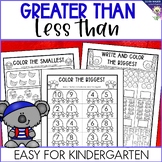 Comparing Numbers Kindergarten, Greater Than Less Than, Co
