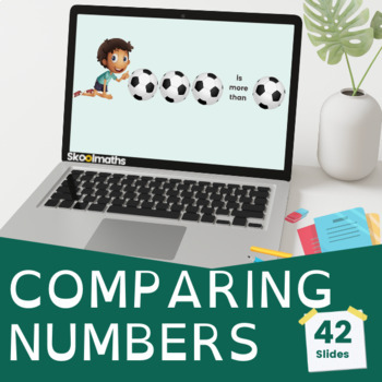 Preview of Comparing Numbers Kindergarten with Printable Worksheets