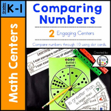 Comparing Numbers Math Centers Kindergarten