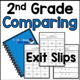 Comparing Numbers Math Exit Slips 2nd Grade