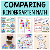 Comparing Numbers Math Centers and Activities for Kindergarten