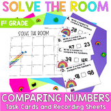 Comparing Numbers Math Task Cards 1st Grade Math Centers S