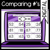 Comparing Numbers: Moveable Math/ Digital/ Google Classroom